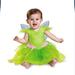 Disney Costumes | Disney Baby Tinkerbell Halloween Costume 6-12 Months | Color: Blue/Green | Size: 6-12 Months