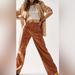 Free People Pants & Jumpsuits | Free People (Nwot) Star Crossed Lovers Faux Leather Pants | Color: Brown | Size: 0