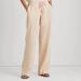 Ralph Lauren Pants & Jumpsuits | Lauren Ralph Lauren Womens Pink Pocketed Zippered Drawstring Wide Leg | Color: Pink/Red | Size: 4