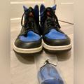 Nike Shoes | Air Jordan 1 Paint Edition Shoes | Color: Black/Blue | Size: 14