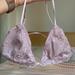 Free People Intimates & Sleepwear | Free People Bralette (New) - Lilac Floral Lace - Size Medium (Not Used!) | Color: Pink/Purple | Size: M