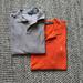 Ralph Lauren Shirts | 2 Pack! Polo Ralph Lauren Men's Custom Slim Fit Polo Shirt | Color: Gray/Orange | Size: Xl