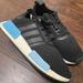 Adidas Shoes | Adidas Nmd_r1 Ice Blue Running Women Size 6 Shoes Boost | Color: Black/Blue | Size: 6