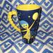 Disney Dining | Disney Parks Inside Out Cup Of Joy Ceramic Coffee Mug Tea Cup Yellow & Blue New | Color: Blue/Yellow | Size: Os
