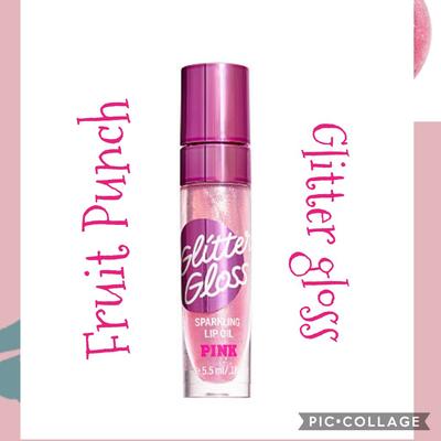 Pink Victoria's Secret Makeup | Glitter Gloss | Color: Pink | Size: .18 Fl Oz