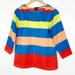 J. Crew Tops | J. Crew Women's Nautical Rainbow Striped Sailor Top Small | Color: Blue/Red | Size: S