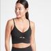 Athleta Intimates & Sleepwear | Athleta Sports Bra/Crop Top | Color: Black | Size: L