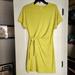 Anthropologie Dresses | Anthropologie Ribbed Knit T Shirt Dress | Color: Green/Yellow | Size: S