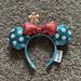 Disney Accessories | Blue Polka Dot Minnie Ears | Color: Blue | Size: Os
