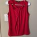 Nine West Tops | !!2 For $15!!Nine West Sleeveless Top In Red | Color: Red | Size: M