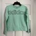 Adidas Shirts & Tops | Adidas Girls Cropped Shirt | Color: Green | Size: 14g