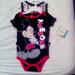 Disney One Pieces | Disney Baby Mickey Mouse 2 Piece Onesies | Color: Black/Red | Size: 6-9mb