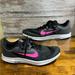 Nike Shoes | Nike Downshifter Running Women's Gray/Black/Pink Sneakers Size 7.5 | Color: Black/Gray/Pink | Size: 7.5