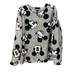 Disney Sweaters | Disney Women’s Mickey Mouse Faux Fur Pullover Sweater / Pajama Top Size 3x | Color: Silver | Size: 3x