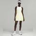 Lululemon Athletica Dresses | Lululemon Court Crush Dress Cross Court Wash Electric Lemon Yellow Size 10 | Color: White/Yellow | Size: 10