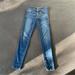 American Eagle Outfitters Jeans | American Eagle Medium Wash Low/Mid-Rise Skinny Jeans Super Stretch Jegging | Color: Blue | Size: 4