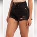 Urban Outfitters Shorts | Brand New Urban Outfitter Denim Shorts 24” Black | Color: Black | Size: 24