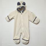 Columbia Jackets & Coats | Columbia Bunting Snowsuit Bear Baby Infant Size 3-6mo Cream/Gray | Color: Cream | Size: 3-6mb