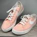 Nike Shoes | Nike Court Legacy Sun Club Pink Canvas Sneakers Shoe Size 10 | Color: Pink | Size: 10