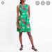 J. Crew Dresses | Jcrew Green And Floral Dress | Color: Green/Pink | Size: 6