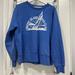 J. Crew Shirts | J. Crew Men’s Medium Vintage Fleece Crewneck Sweatshirt | Color: Blue/White | Size: M