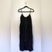 American Eagle Outfitters Dresses | American Eagle Outfitters Linen Blend Button Down Dress Size S Small | Color: Black | Size: S