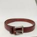 Coach Accessories | Coach Leather Belt Solid Brown Womens Size 34" | Color: Brown | Size: Os