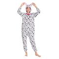 Funivals Unisex Animals Costume Adult，Plush Hooded Animals Onesie Homewear Adults，Halloween Christmas Jumpsuit Women & Men (Dog, Adult S)