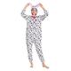 Funivals Unisex Animals Costume Adult，Plush Hooded Animals Onesie Homewear Adults，Halloween Christmas Jumpsuit Women & Men (Dog, Adult S)