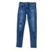 American Eagle Outfitters Jeans | American Eagle Super Stretch Jean Jegging Distressed Blue Jeans Skinny Denim 4 | Color: Blue | Size: 4