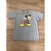 Disney Shirts | C2000s Disneyland Snickering Mickey Mouse "I'm With Goofy" Gray Men's L T-Shirt | Color: Gray | Size: L