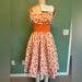 Disney Dresses | Disney Dress Shop Original Run Orange Bird Dress Xs | Color: Orange/White | Size: Xs