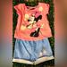 Disney Matching Sets | Disney Junior Minnie Size 2t | Color: Blue/Pink | Size: 2tg