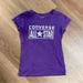 Converse Shirts & Tops | Girls Purple Converse Graphic Tee Size Small 8-10 | Color: Purple/Silver | Size: Sg