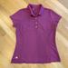 Adidas Tops | Adidas Climalite Womens Purple Short Sleeve Polo / Golf/ Size M | Color: Purple | Size: M