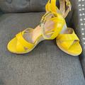 Michael Kors Shoes | Gorgeous Michael Kors Sandals | Color: Yellow | Size: 7.5