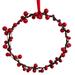 Anthropologie Holiday | Newanthropologie-Red Berries Wreath W/Red Velvet Hanger | Color: Brown/Red | Size: Os