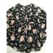 Torrid Tops | 3 For $60 Torrid Blouse Top Button Up Shirt Floral Black And Pink Size 5 / 28 | Color: Black/Pink | Size: 5x