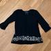 Polo By Ralph Lauren Shirts & Tops | Girls Size 5 Polo Ralph Lauren Black Shirt With Sequins | Color: Black | Size: 5g