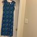 Disney Dresses | Disney Store Hawaiian Minnie Mickey Midi Maxi | Color: Blue | Size: M