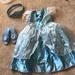Disney Costumes | Disney Cinderella Set | Color: Blue/Silver | Size: 3t