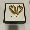 Gucci Jewelry | Gucci Stacked Triangle Clip On Earrings | Color: Gold | Size: Os
