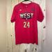 Adidas Shirts | Kobe West All Start Adidas Shirt 2011 Medium | Color: Red | Size: M