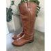 Madewell Shoes | Madewell 1937 Archive Cognac Leather 7.5 96873 Brown Riding Boots Italy Made | Color: Brown | Size: 7.5