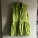 Zara Dresses | Green Zara Linen Dress | Color: Green | Size: Xs