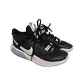 Nike Shoes | New! Nike Big Kid Air Zoom Crossover Basketball Shoes Black Volt Boy's Size 6 6y | Color: Black/White | Size: 6b