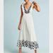 Anthropologie Dresses | Allison New York- White Eyelet Embroidered Maxi Dress | Color: Blue/White | Size: Xs