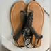 American Eagle Outfitters Shoes | American Eagle Sandals | Color: Black/Tan | Size: 10