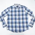 American Eagle Outfitters Shirts | American Eagle Outfitters Prep Fit Button-Down Shirt Mens Sz Xl Blue/White Plaid | Color: Blue/White | Size: Xl