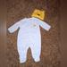 Disney Matching Sets | Disney Baby Winnie The Pooh Sleeper With Hat | Color: Blue/Yellow | Size: 0-3mb